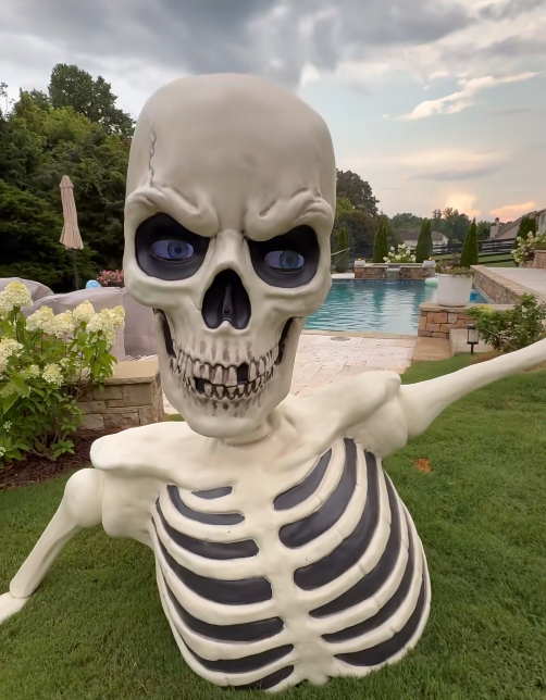 Giant half-skeleton